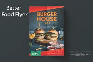 Better fast food sale flyer, a Flyer Template by Workhu