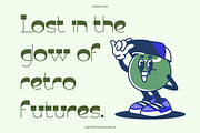 Opiradia - Retro Sans Serif Font, a Sans Serif Font by Flawless And Co (Thumbnail 5 of 10)