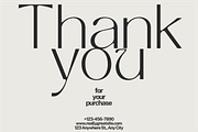 Card Template Thank You, a Graphic by Dheny Designer (Thumbnail 10 of 11)