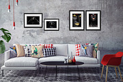 15 Room Frame Mockup, a Product Mockup by VaaniDesigns (Thumbnail 15 of 15)