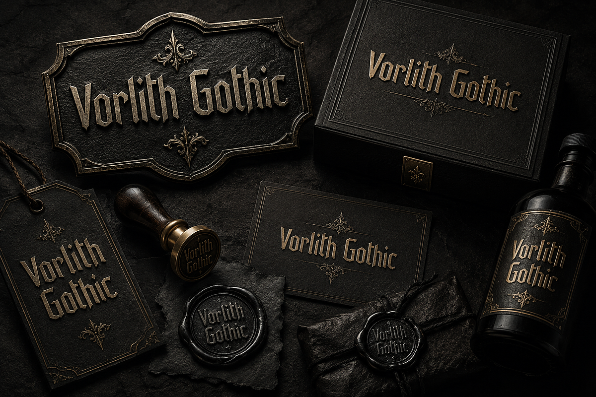 Vorlith Gothic, a Blackletter Font by Wow Magic (Photo 3 of 5)