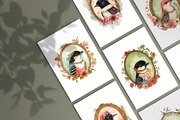 Bird Portraits Postcard Art Set, an Animal Illustration by The Dutch Lady Designs (Thumbnail 5 of 5)
