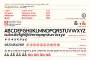 Supernus - Sans serif Font Family, a Sans Serif Font by Artistic & Unique (Thumbnail 4 of 15)