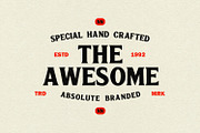Calfimer Masquet Bold Retro Serif, a Serif Font by Maulana Creative (Thumbnail 4 of 7)