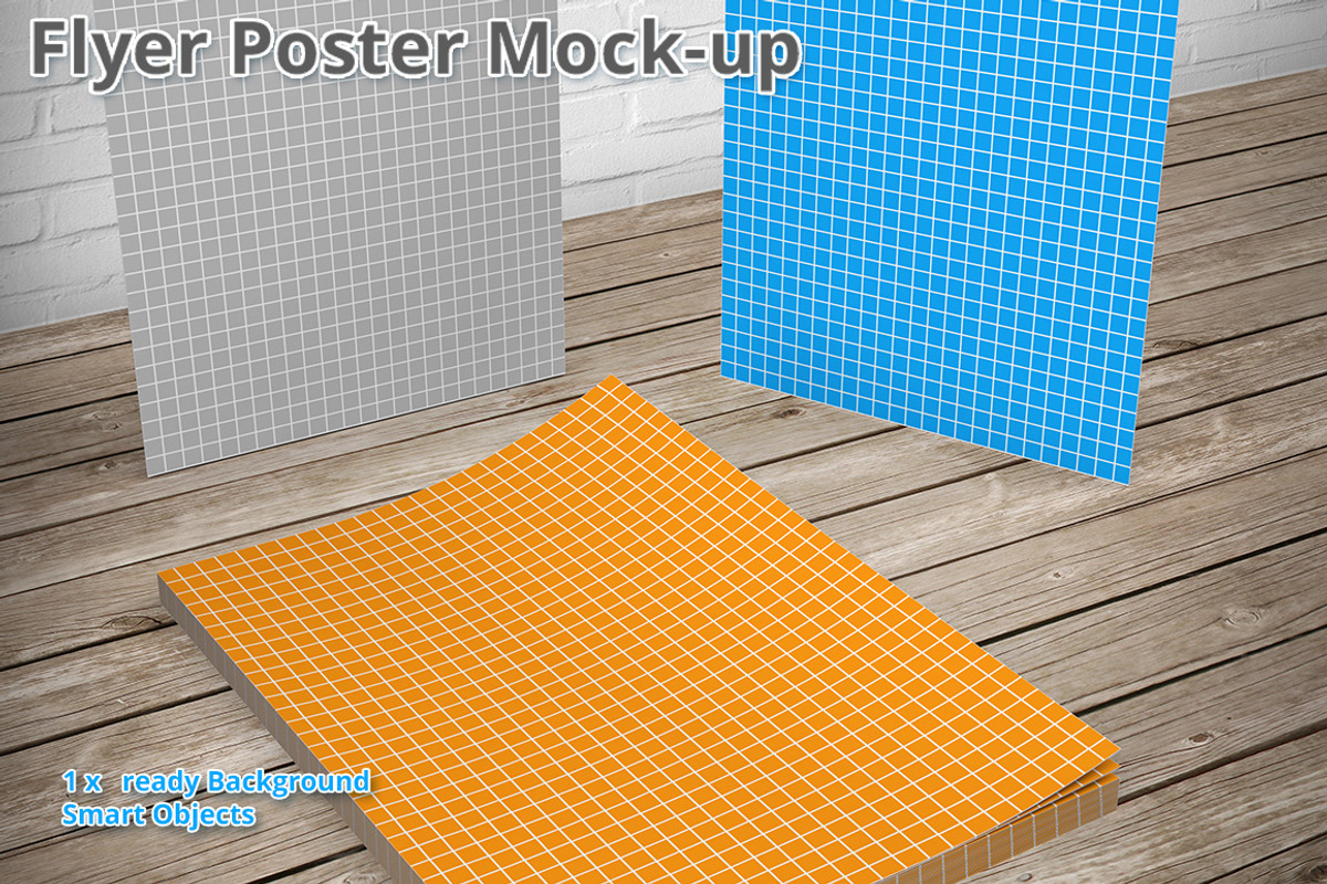 Flyer Mock-up ISO A4 2, a Print Template by MockUps Gallery (Photo 2 of 2)