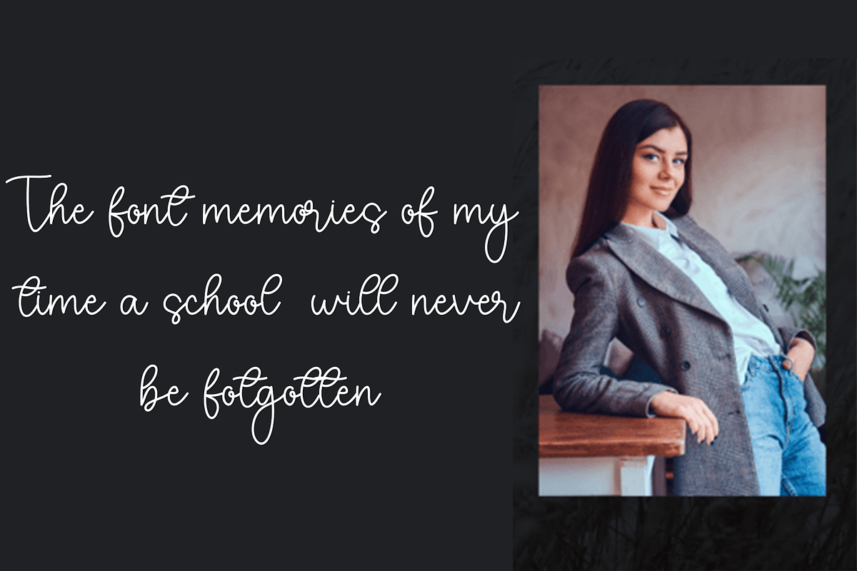 Cake Milk, a Handwritten Font by InermediaSTUDIO (Photo 8 of 8)