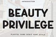 Beauty Privilege, a Script Font by InermediaSTUDIO (Thumbnail 1 of 8)