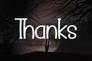 Night Spooky | Script Font, a Script Font by Scratchones (Thumbnail 8 of 8)