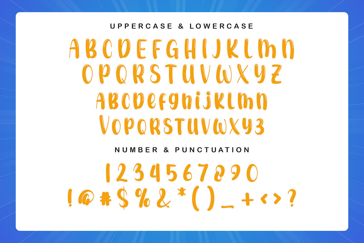Bubble Shine - Playful Display Font, a Handwritten Font by StringLabs (Photo 11 of 12)