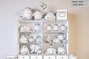 Shelves with panda toys, a Furniture 3D Model by anna-archi shop (Thumbnail 2 of 2)