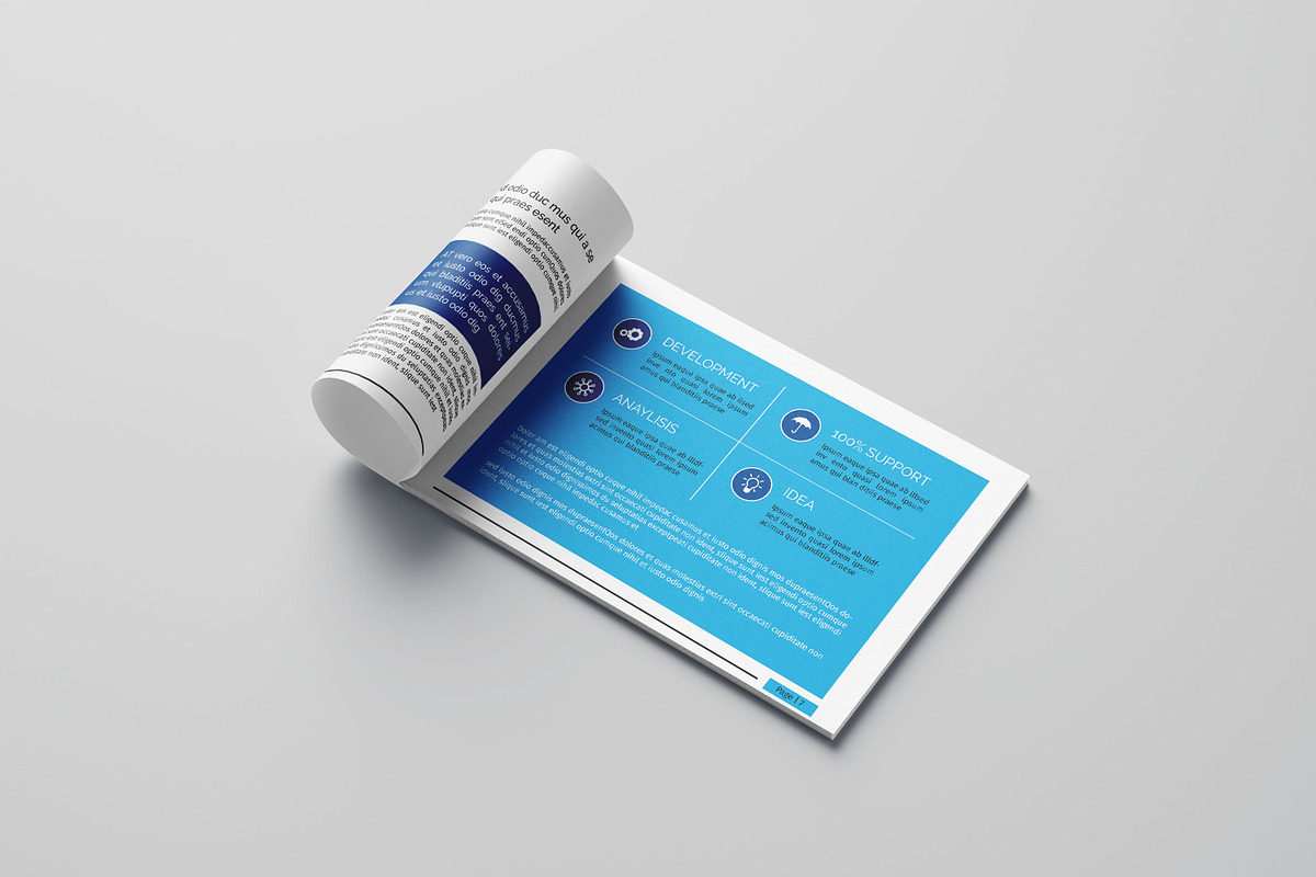 Company Profile Brochure Template, a Brochure Template by Template Shop (Photo 3 of 9)