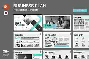 Business Presentation Layout, a Presentation Template by Seeing-art