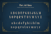Flory del Mona, a Serif Font by ilhamtaro (Thumbnail 7 of 11)
