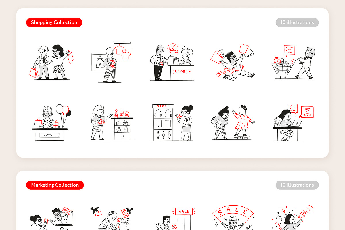 Chibry Collection, a Finance Illustration by Welovegraphics (Photo 10 of 11)