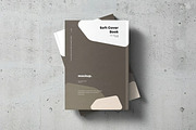 Soft Cover Book Mock-up, a Product Mockup by zippypixelstudio (Thumbnail 7 of 15)