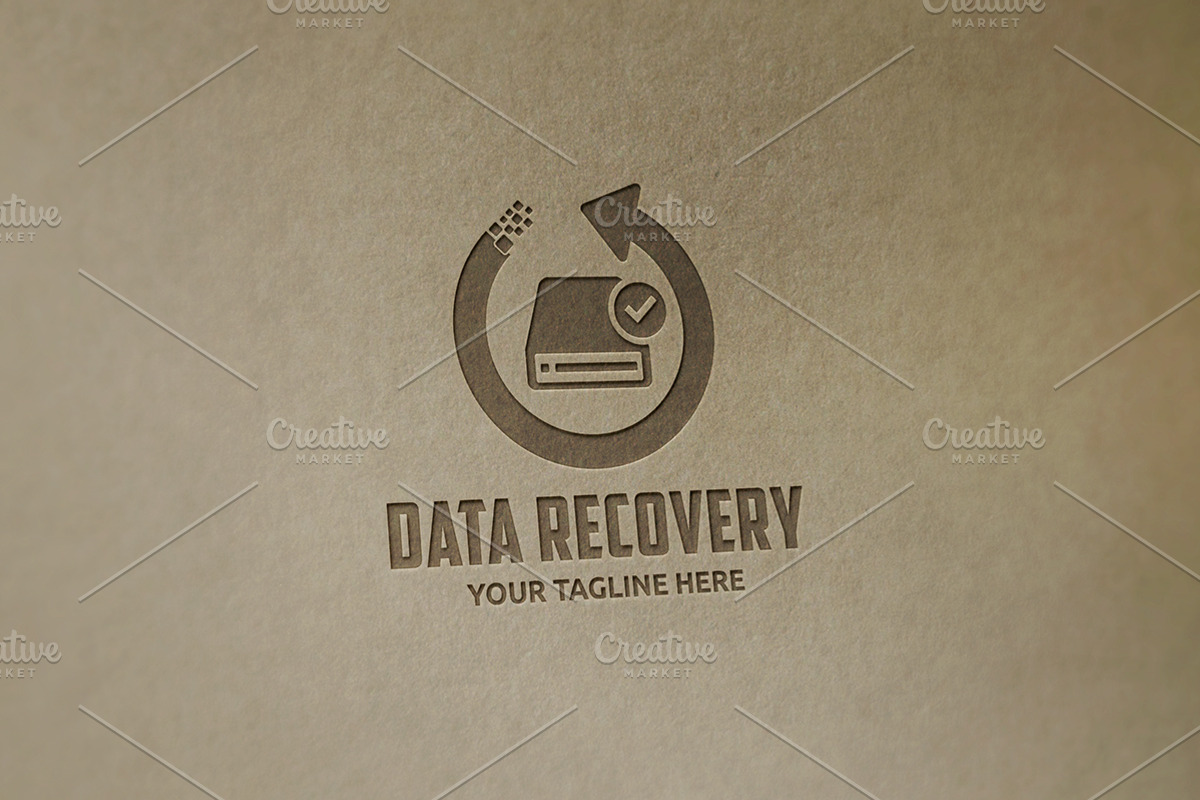 Data Recovery Logo, a Branding & Logo Template by Martin-Jamez (Photo 2 of 3)
