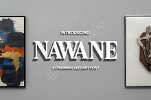 Nawane | Elegant Modern Serif Typefa