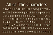 CS Yaeger – Ancient Greek Font, a Serif Font by Craft Supply Co. (Thumbnail 8 of 8)