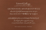 Natural Cottage - Handmade Font Duo, a Serif Font by Bale Type (Thumbnail 12 of 12)