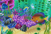 Coral Forest - Seaweed Valley, an Environmental 3D Model by Souchenki (Thumbnail 13 of 16)