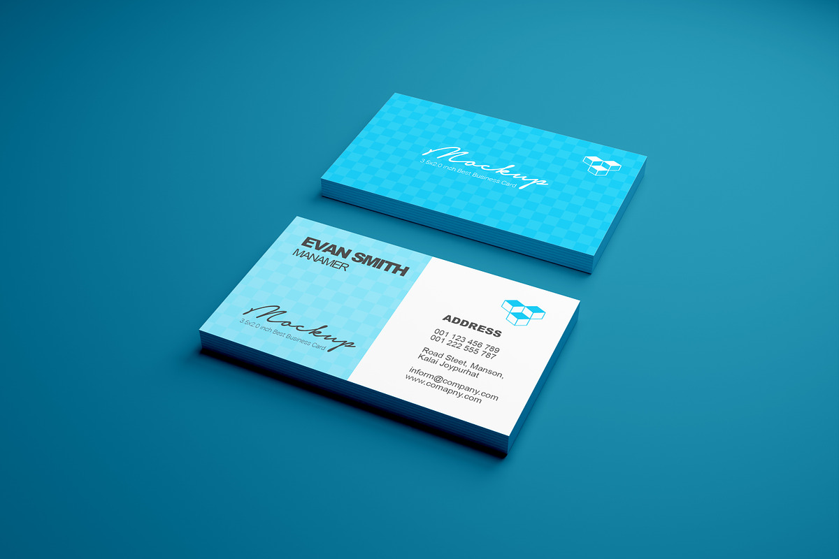 Business Card Mockups-2, an Advertising Mockup by alimran24 (Photo 10 of 12)