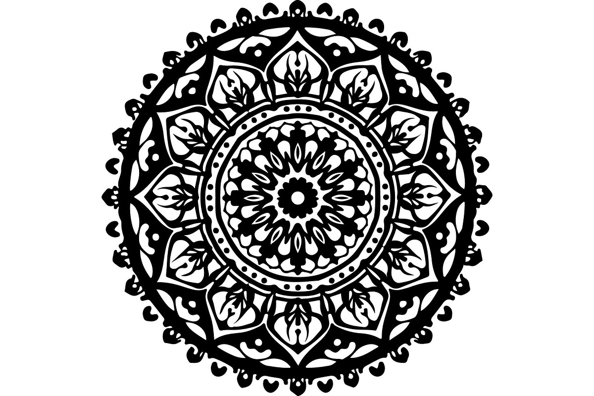 Black Mandala Bundle, an Object Graphic by Designer_Momina (Photo 5 of 7)