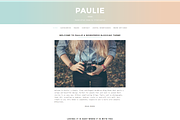 Paulie- Personal WordPress Theme, a WordPress Template by SiloCreativo (Thumbnail 2 of 5)