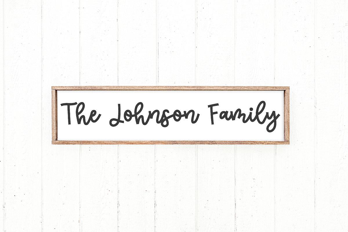 Lavender Sky Script, a Handwritten Font by Beck McCormick (Photo 9 of 10)