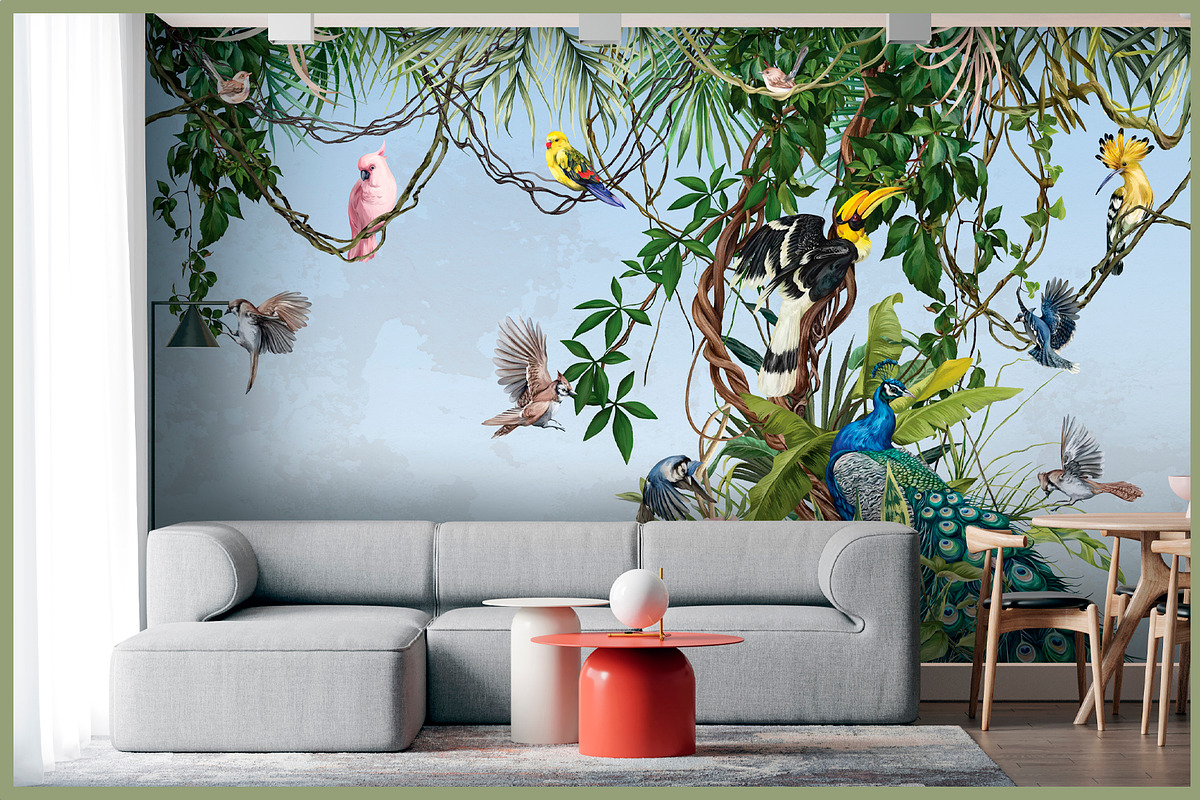 Bird Garden, a Wallpaper Graphic by art_gallery (Photo 10 of 12)