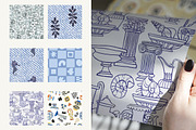 Hand Painted Modern Posters Patterns, a Wallpaper Graphic by TanyaSchuka (Thumbnail 16 of 24)