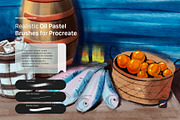 Oil Pastel Procreate Brushes, a Brush Add-On by Spasibenko Art (Thumbnail 2 of 11)