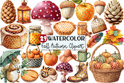 Polka Dots Fall Autumn Clipart, an Illustration by Rose Art (Thumbnail 1 of 7)