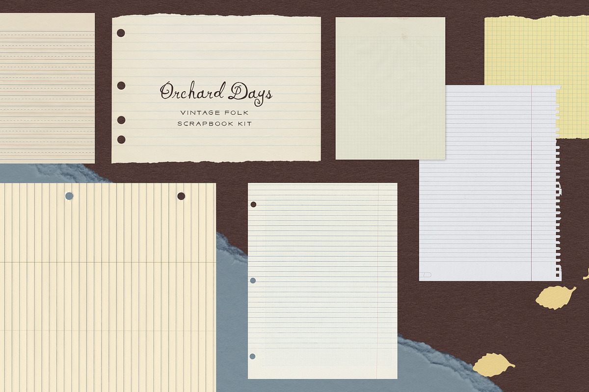 Orchard Days - Vintage Scrapbook Kit, an Object Graphic by alonahaidash (Photo 4 of 17)