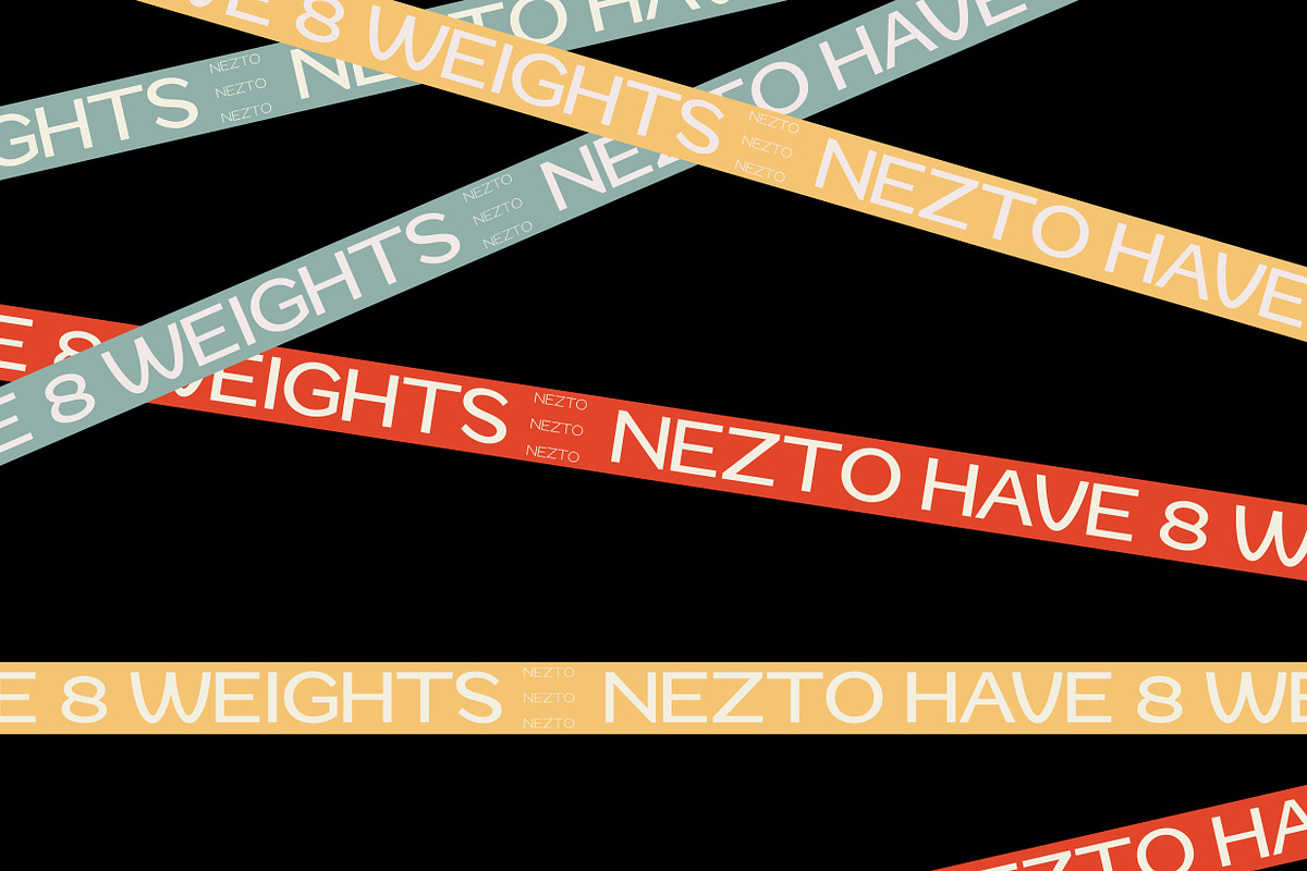 ZT Nezto | Sans Serif, a Sans Serif Font by zelow type (Photo 13 of 15)