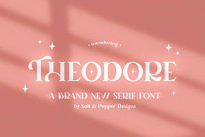 Theodore Serif Font