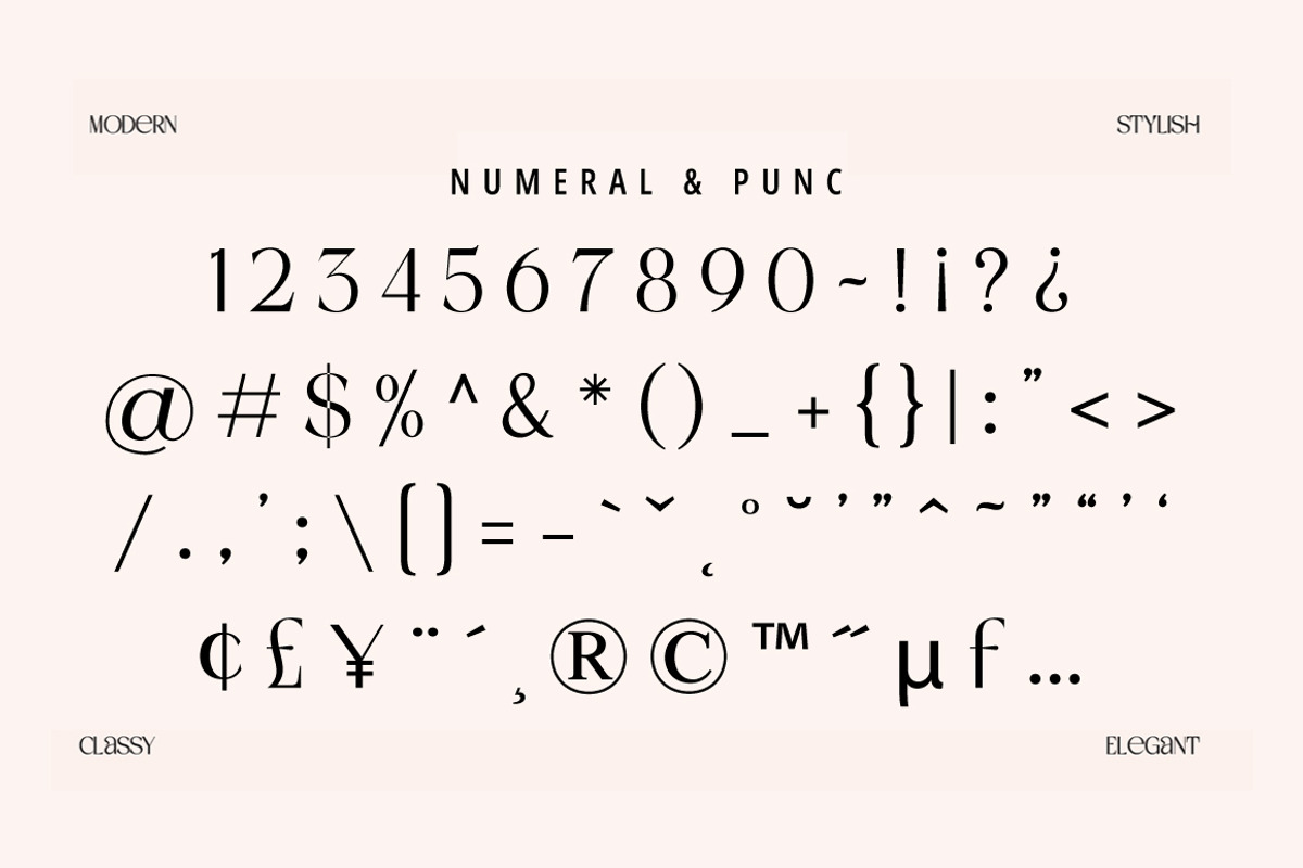 Delorian - Luxury Modern Classy, a Sans Serif Font by tebaltipislab (Photo 3 of 8)