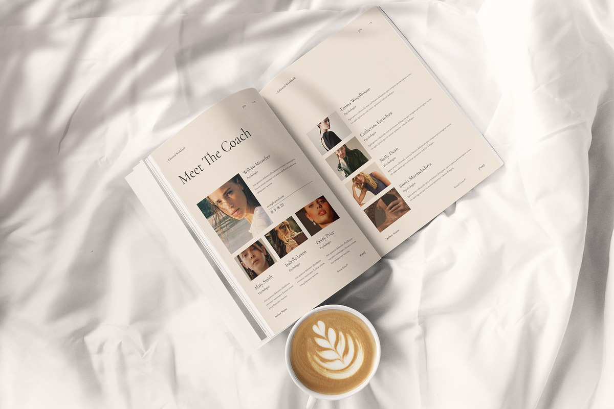 Editorial Workbook Design Template, a Magazine Template by ArtisanaAura (Photo 6 of 20)