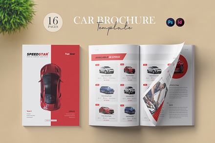 Car Brochure + Powerpoint Template