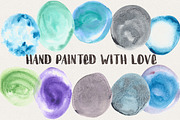 Watercolor Spots Vol 4: More Cools, an Object Graphic by Hello Brio (Thumbnail 3 of 4)