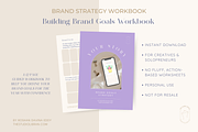 2026 Brand Goal Planner Printable, a Templates & Theme by the Studio Libran (Thumbnail 1 of 2)
