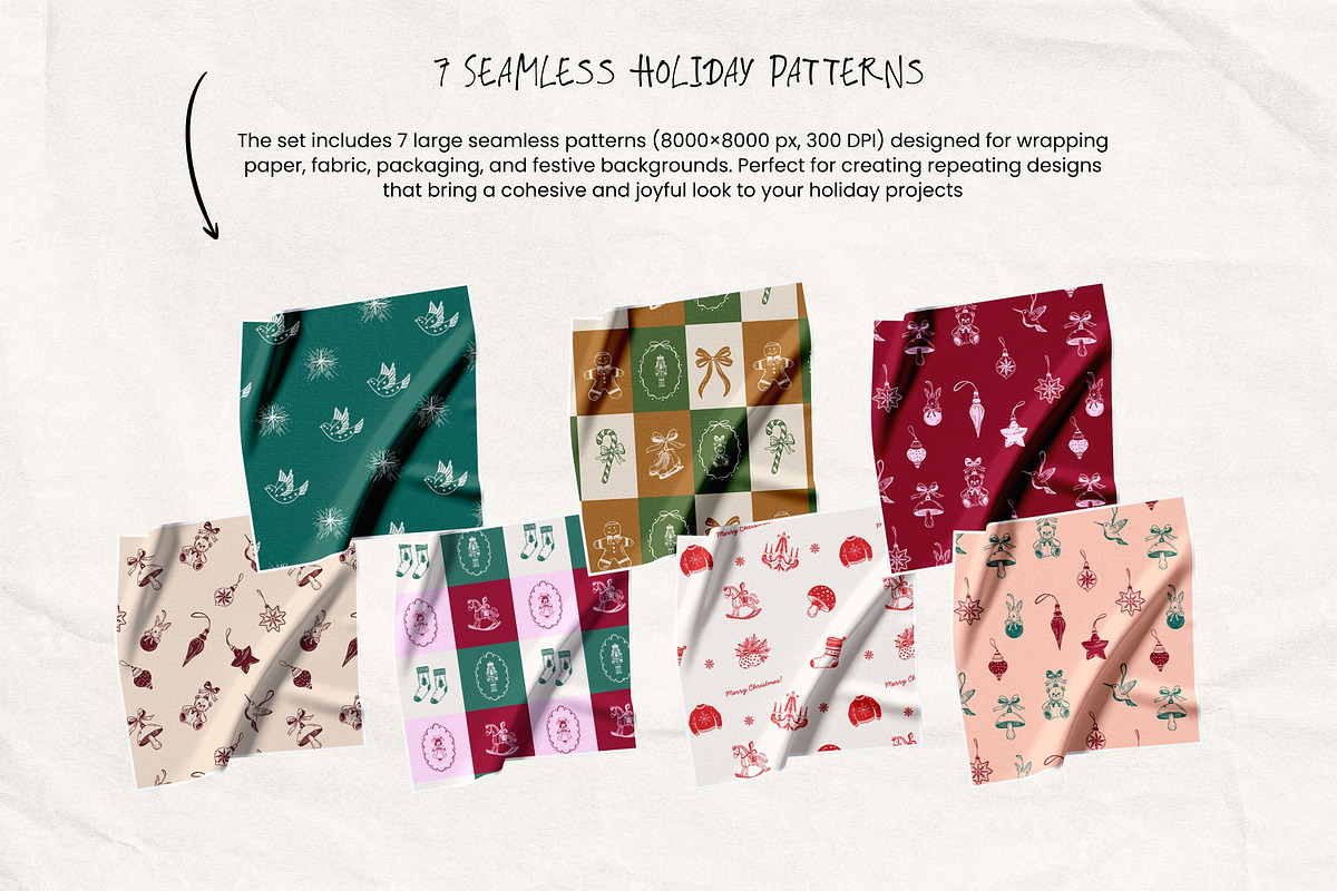 Christmas Series BUNDLE: All 5 in 1, a Seasonal Illustration by Veyla (Photo 15 of 72)