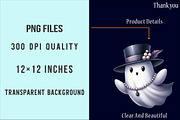 Fancy Halloween Clipart PNG, an Illustration by SinaCreation (Thumbnail 4 of 5)