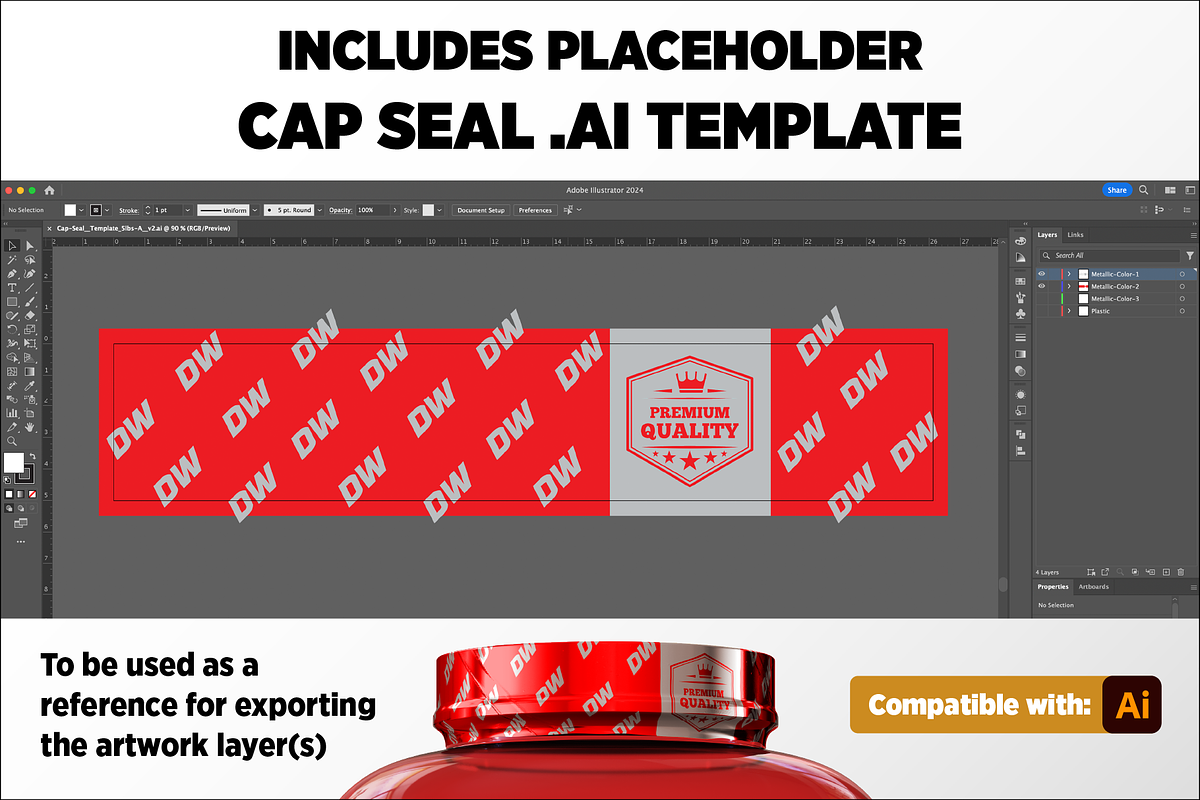 5lb Whey Protein Jar Mockup A2-Pro, a Packaging Mockup by Design Warlord (Photo 8 of 16)