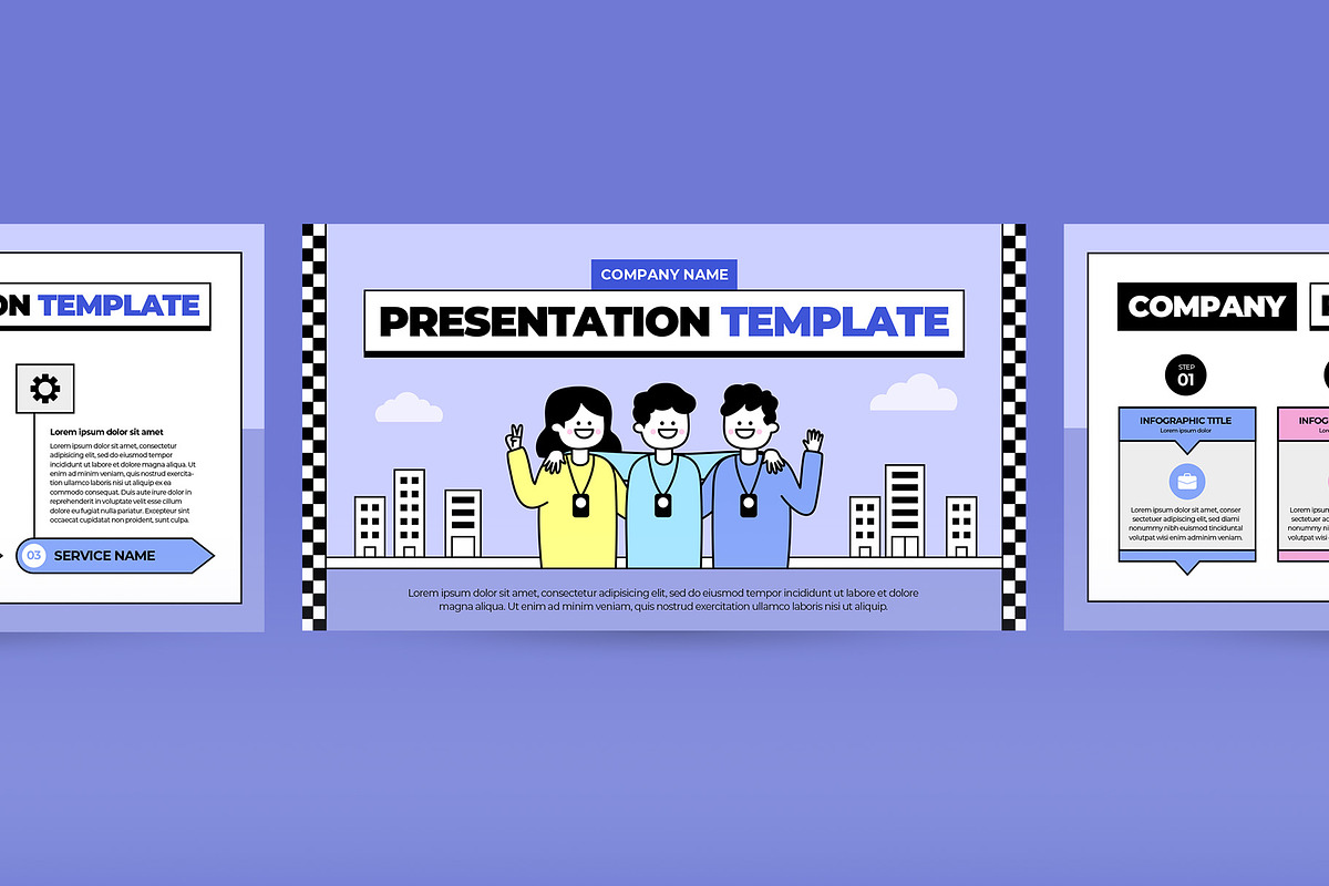 Business Plan PowerPoint Template, a Presentation Template by CreativeUP (Photo 2 of 6)