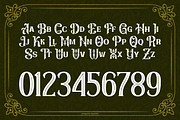 Decoraties - Modern Decorative Font, a Blackletter Font by haniefart (Thumbnail 9 of 11)