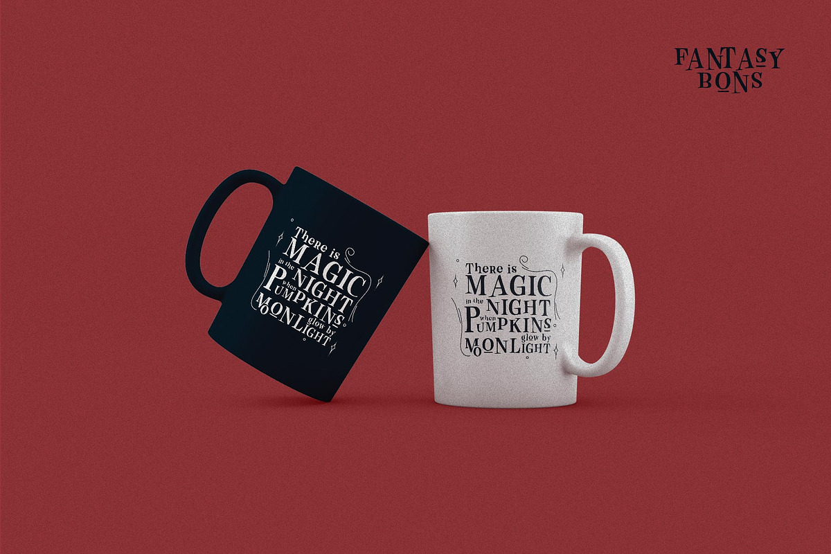 Fantasy Bons, a Serif Font by alit design (Photo 9 of 16)