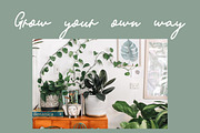 Ruby Green Cyrillic & Latin, a Script Font by Katie Holland (Thumbnail 5 of 6)