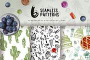 Birthday dinosaurs clipart, an Animal Illustration by ArtSpotVeronika (Thumbnail 3 of 11)