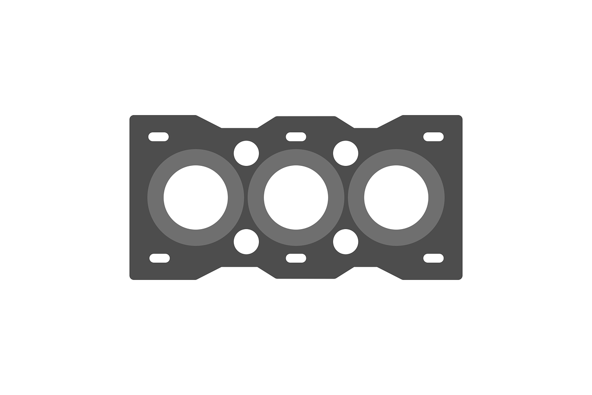 Gasket Flat Icon, a Duotone Icon by Pexelpy (Photo 2 of 2)