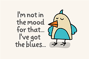 Natural Blues font, a Sans Serif Font by pizzadudedotdk (Thumbnail 2 of 4)